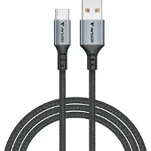 Verbatim 2.0 USB-C - USB-A -kaapeli, QC3 18W, 1,2m, musta