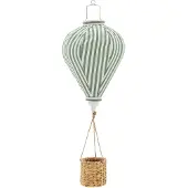 Bloomingville kuumailmapallo - 65 cm - Pumppu - Vihreä - - OneSize - Koristeet