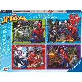 Ravensburger Palapeli Spider-man Yksiköt 4x100