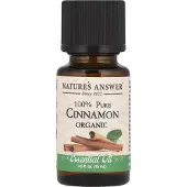 Natures Answer 100% Luomu Kaneli Eteerinen Öljy - 15 ml