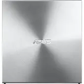 Asus SDRW-08U5S-U, ohut ulkoinen DVD-kirjoitin, USB 2.0, hopea