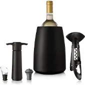 VacuVin - Wine Elegant Plus Setti Musta