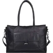 Cowboysbag Olkalaukku Nahka 41 cm Kannettavan tietokoneen taskun syvyys Musta