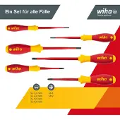 Wiha Ruuvimeisselisetti SoftFinish; 6 kpl.