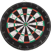 Sportx Dartboard Flocked with 6 Darts