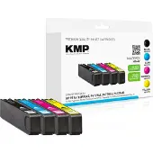 KMP AG – 1750,4005, 3 sivua, Musta, Syaani, Magenta, Keltainen, 4 kpl
