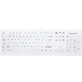 Cherry Contour MedicalKey AK-C8100 Sanitizable - Näppäimistö - Englanti (US) - Valkoinen