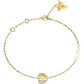 GUESS Lovely kullanvärinen pave sydänrannekoru JUBB03036JWYGS