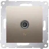 Kontakt Takaosan Tv-antenniliitin, kultamatta, Simon 54 Premium