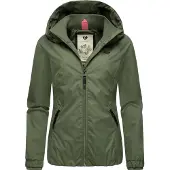 Ragwear Toiminnallinen takki 'Dizzie' tummanvihreä