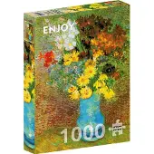 Enjoy Vincent Van Gogh: Vase with Daisies and Anemones 1000p palapeli