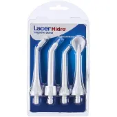 LACER Hammasharjan vaihdettava pää Hydro Advanced Oral Irrigator 4 osaa