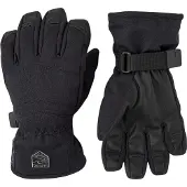 Hestra Juniors' Gore-Tex Atlas 5 Finger Black Lasketteluhanskat 4