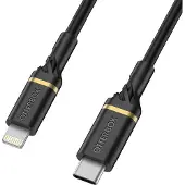 Otterbox USB-C – Lightning -kaapeli, 2 m, Black Shimmer