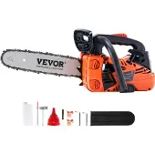 Vevor 25.4CC 12" bensiinimoottorisahalla toimiva puunleikkausmoottori kaasuketjusaha