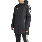 Adidas Urheilutakki 'Tiro' musta / valkoinen