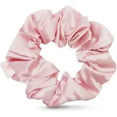 Crystallove Silk Scrunchie silkkinen hiusdonitsi Rose 1 kpl