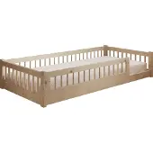 ADRK Furniture Lasten sänky Dori, 80x180 cm, ruskea