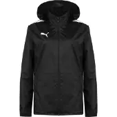 Puma Urheilutakki 'teamLIGA' musta / valkoinen