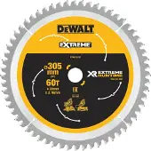DeWalt Xtreme Runtime 60t Puu-pyörösahanterä 305 Mm