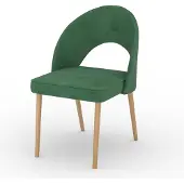 ADRK Furniture Tuoli Furniture 82 Rodos, vihreä