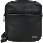 Bric's Torino Crossbody-laukku Nahka 24.5 cm Musta