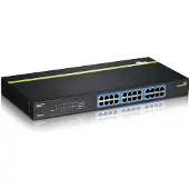 Trendnet TEG-S24G, Hallitsematon, Täysin kaksipuolinen, Telineasennus