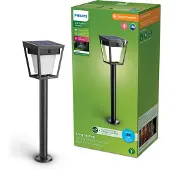 Philips 929004632001, Maavalaistus ulkokäyttöön, musta, Muovi, IP44, Polku, III