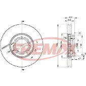 FREMAX Jarrulevy (1kpl) BD-5610