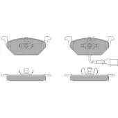 FREMAX Jarrupalasarja (4kpl), levyjarru FBP-1070-01