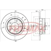 FREMAX Jarrulevy (1kpl) BD-1725