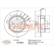 FREMAX Jarrulevy (1kpl) BD-2882