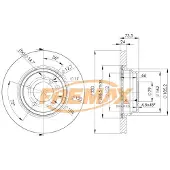 FREMAX Jarrulevy (1kpl) BD-4645
