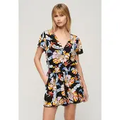 Superdry Beach Playsuit Lyhythihainen Lyhyt Mekko