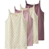 Name it Nkfstrap Top 4P Aop Noos - Pink - 116
