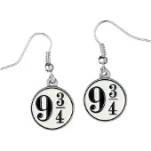 The Carat Shop Harry Potter Platform 9 3/4 Earrings Valkoinen Mies