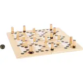 Small Foot Pieni jalkayritys - Ludo ja tikkaat peli Gold Edition - LEGLER