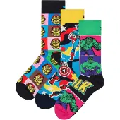 Happy socks Marvel Avengers 3-Pack Socks Gift Set - Green - 41-46