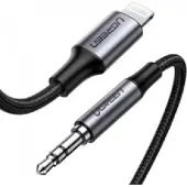 UGREEN 70509, 1 m, 3.5mm, Lightning, Hopea, Uros, Uros