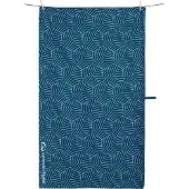Lifeventure Trek Towel, kierrätetty SoftFibre, geometrinen