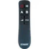 Schwaiger UFB1000 533, DVD/Blu-ray, TV, TV-viritin, TV-digisovitin, IR Langaton, Painikkeiden painaminen, Musta (UFB1000533)
