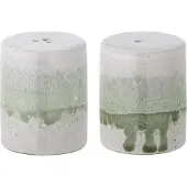 Bloomingville Paula Salt & Pepper Shaker Set - Green - 0.5 CL