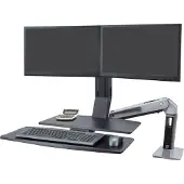 Ergotron – Workfit-a ii, dual, 5" lift engine and worksurface,pol. alu. (24-316-026)