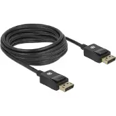 DeLOCK – Coaxial DisplayPort cable 8K 60 Hz 5 m (85304)