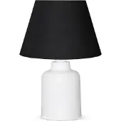 Opviq pöytälampku AYD-3163, musta/valkoinen