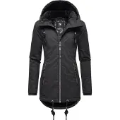 Ragwear Talvitakki 'Zuzka' musta