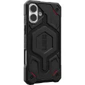 Uag iPhone 16 Plus Monarch Pro Kevlar -suojakuori, musta