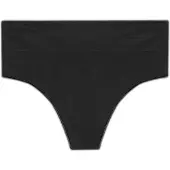 Organic Basics Smooth Thong - Black - S