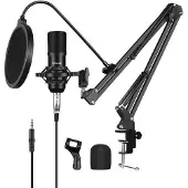 Puluz Condenser microphone PU612B Studio Broadcast