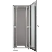 Intellinet 715744, Seinään asennettava laitekehikko, 32U, 2000 kg, Säädettävät jalat, 83 kg, Musta